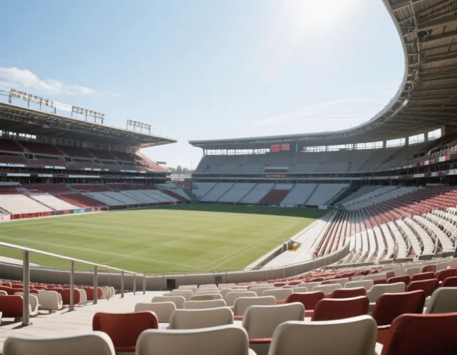 体育场馆与看台示意图